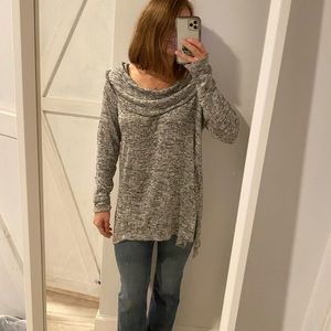 Heather grey tunic